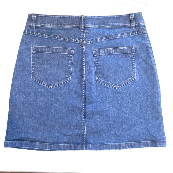 Two By Vince Camuto Button Front Skirt Size 28 - Picture 3 of 3